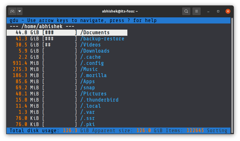 use-gdu-for-a-faster-disk-usage-checking-in-linux-terminal