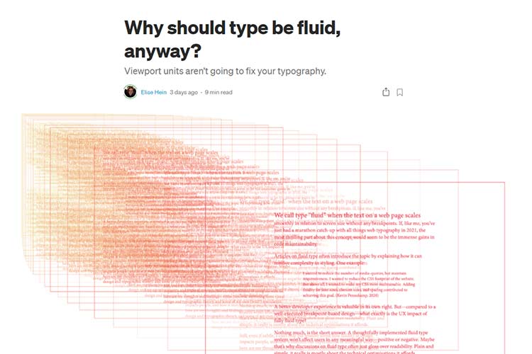 Example from Why should type be fluid, anyway?