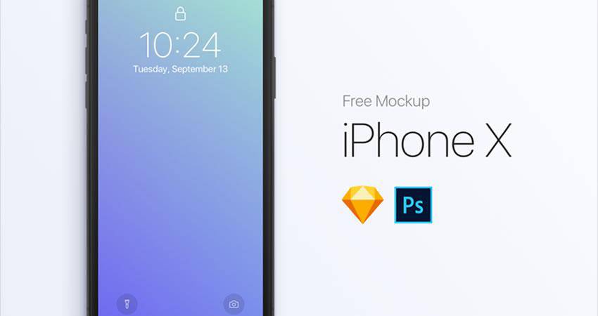 iPhone X Mockup Template free iphone mockup template psd photoshop sketch