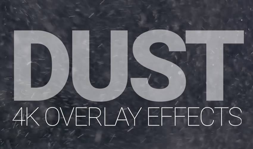 4K Dust Overlays Free