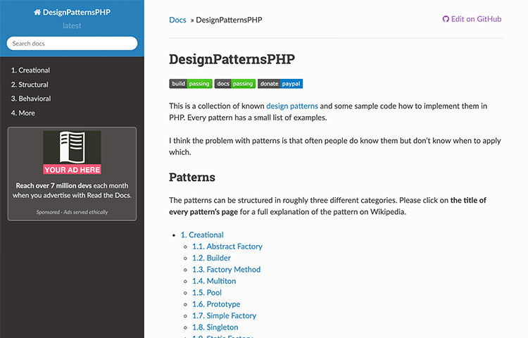 Design Patterns PHP