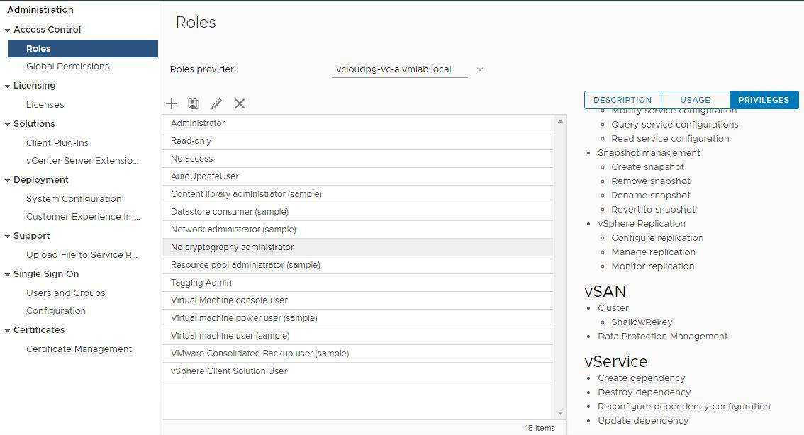 vCenter Enhanced Linked Mode