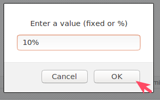 Save Variable Price Setting
