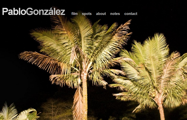 pablo gonzalez personal website director