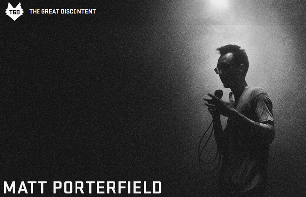 Matt Porterfield photography portfolio website layout
