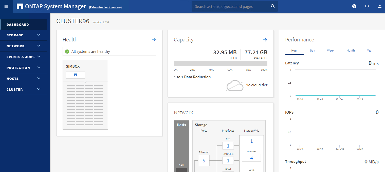 NetApp ONTAP 9.7 Upgrade