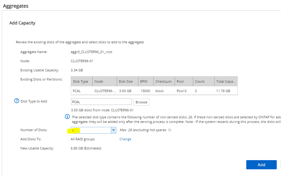 NetApp ONTAP 9.7 Upgrade