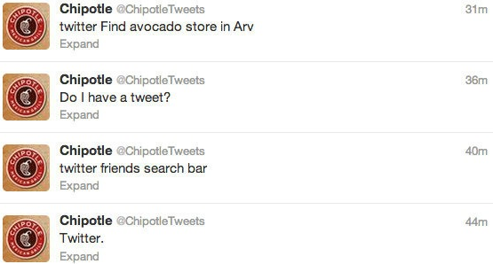 chipotle twitter example
