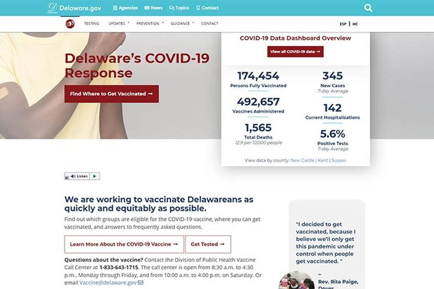 The Story Behind Building a Government COVID-19 Website