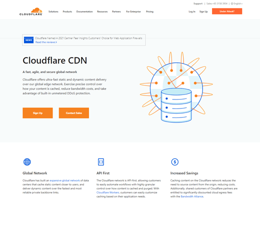 Cloudflare best CDN for WordPress