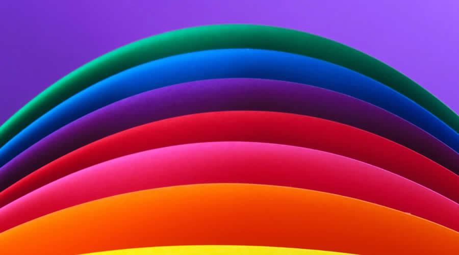 Multi-Colored Rainbow Artwork color abstract desktop wallpaper hd 4k high-resolution