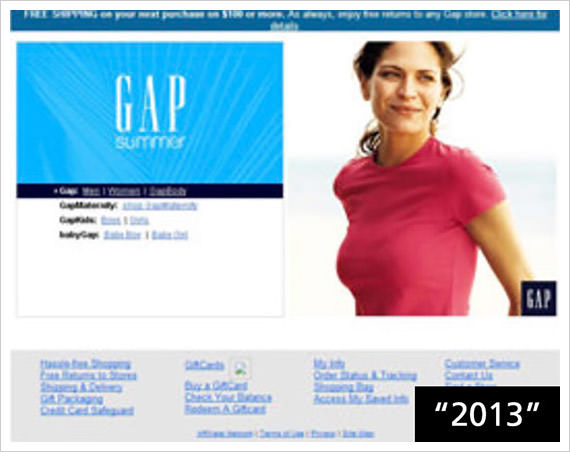 gap 2013