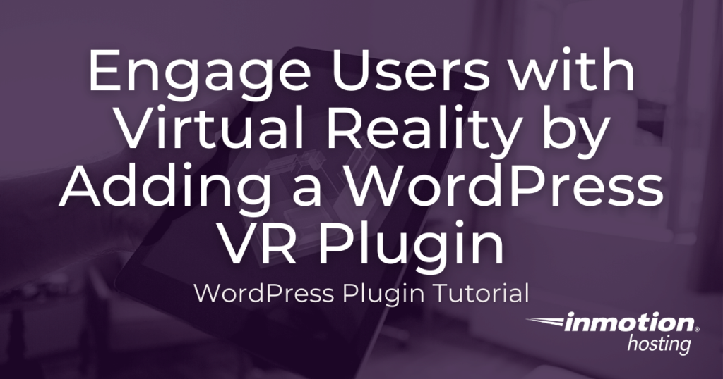 Add virtual reality to wordpress