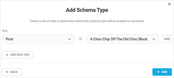 Schema Type rules.