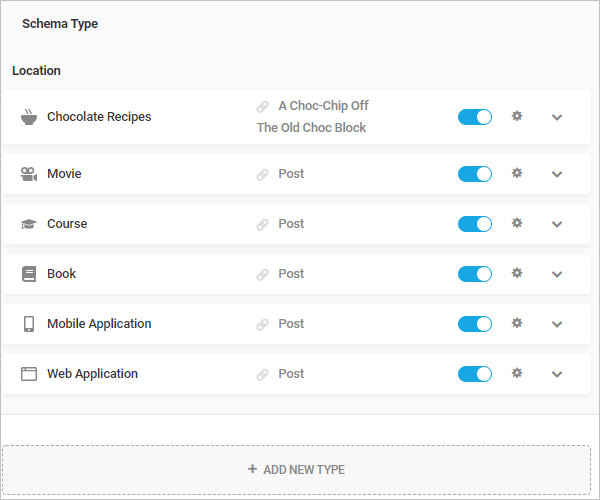 Smartcrawl Schema Types