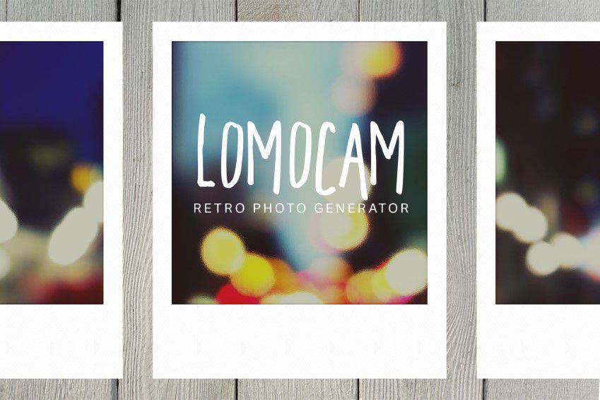 Lomocam Retro Photo Generator