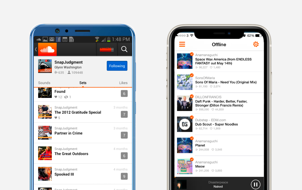 SoundClound Mobile Application