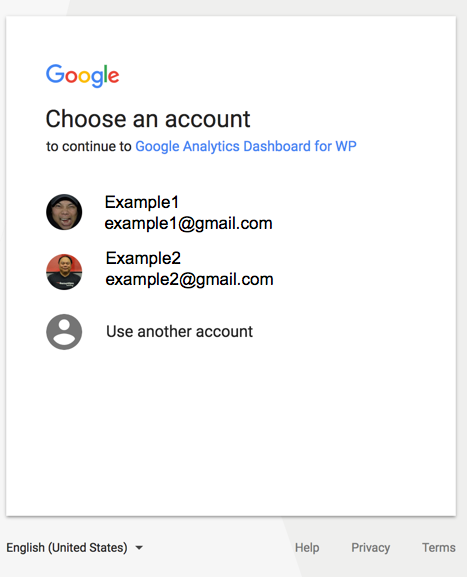 Connect to Google Account