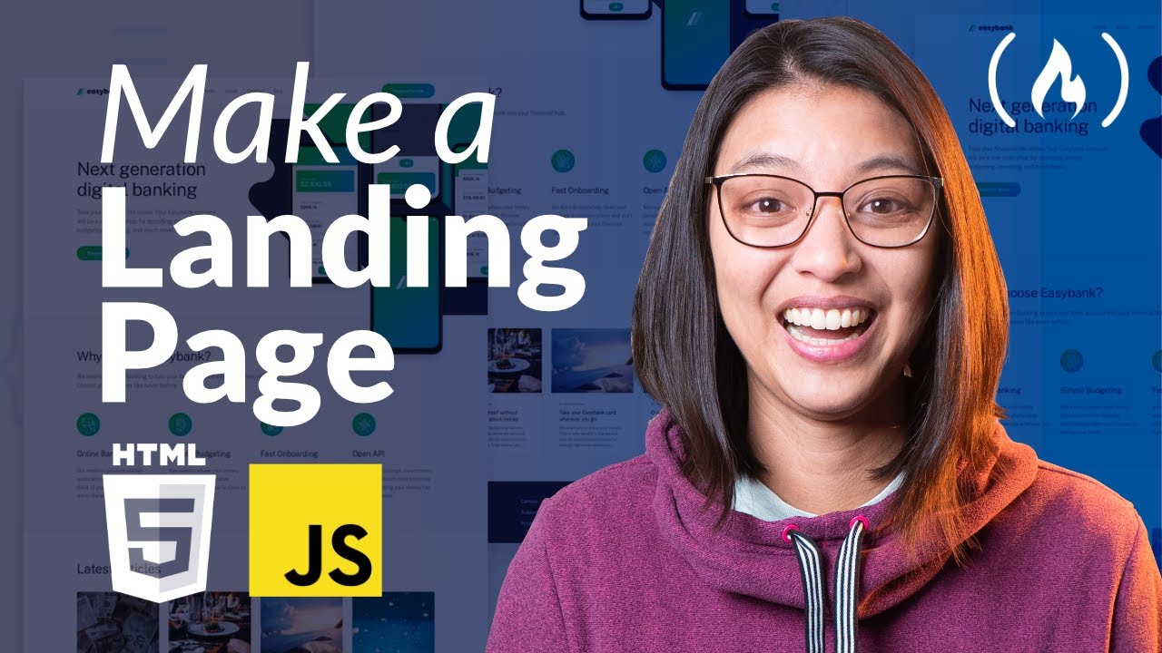 how-to-make-a-landing-page-using-html-scss-and-javascript-full-course