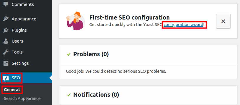 clean settings from other seo plugin