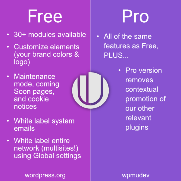Branda free vs pro