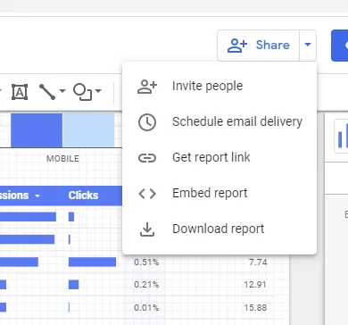 How to Use Google Data Studio to Improve Your Data - Share Your Reports