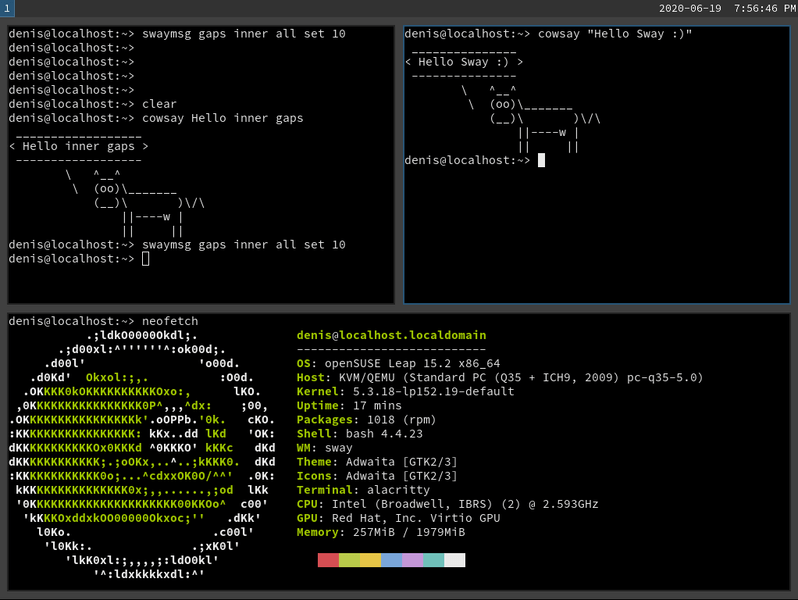 Opensuse Leap 15 2 Terminal