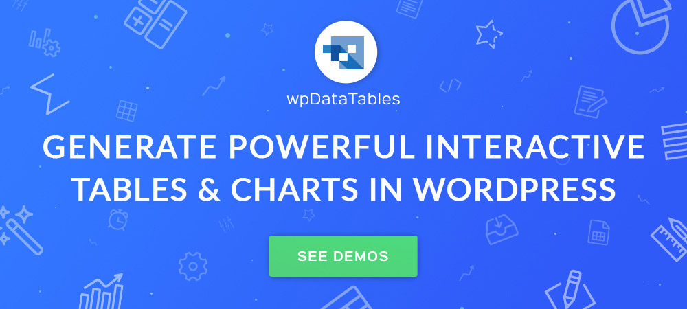 wpDataTables