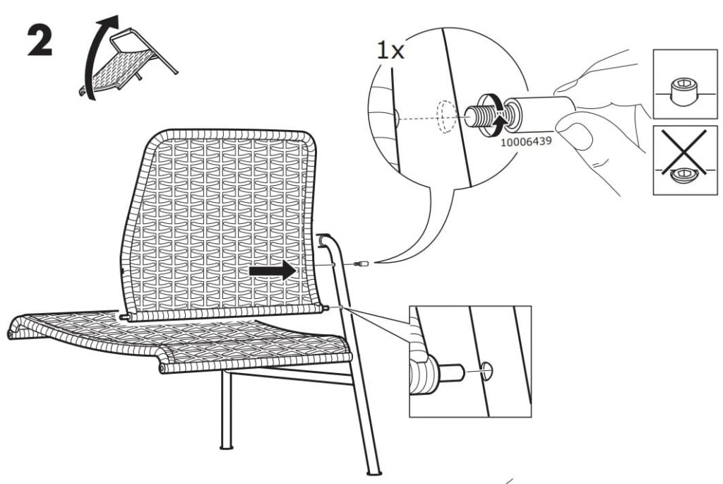 IKEA’s user manual example that only contains images