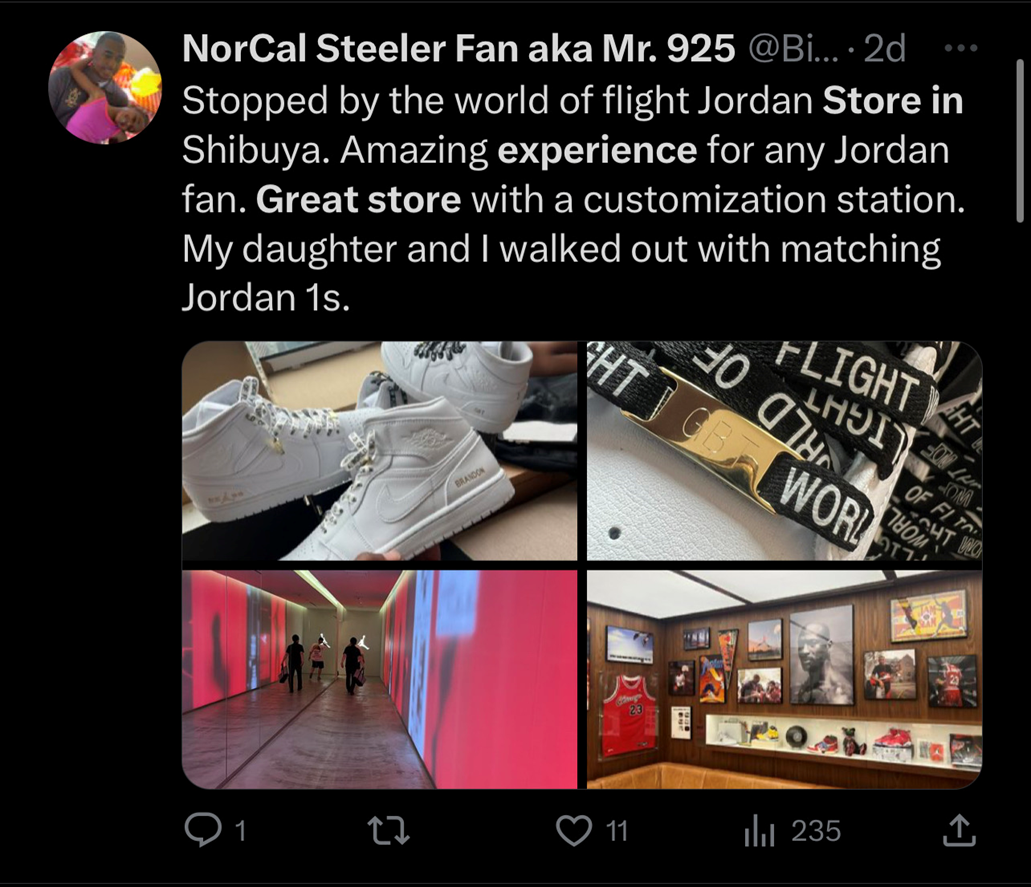 Jordan Social Media Post