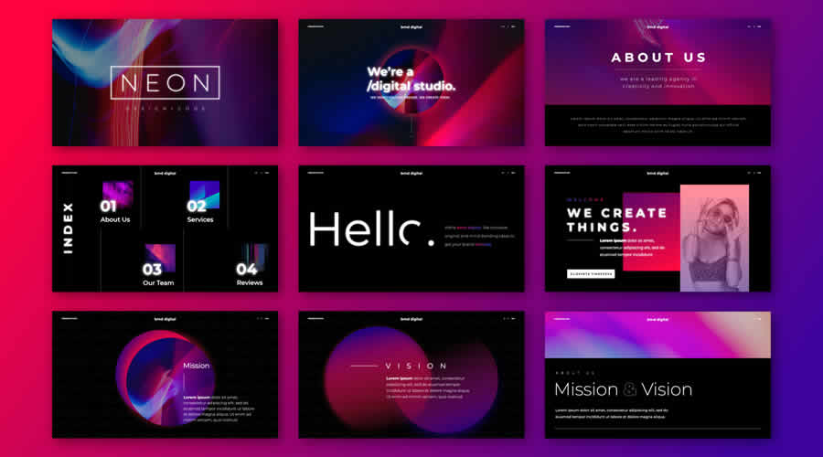 40 Stunning Free Keynote Templates for Creatives