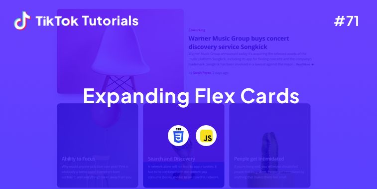 tiktok-tutorial-71-how-to-create-expanding-flex-cards-with-css-and-javscript
