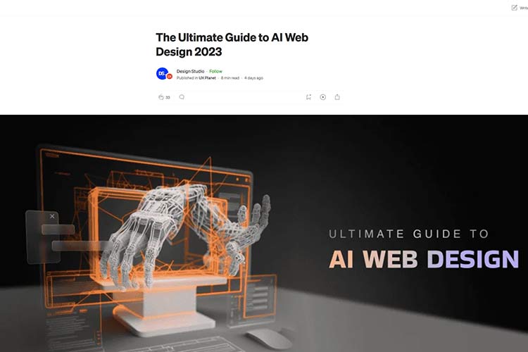 The Ultimate Guide to AI Web Design 2023