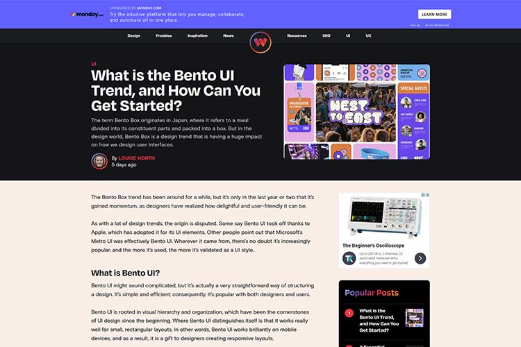 What is the Bento UI Trend, and How Can You Get Started?