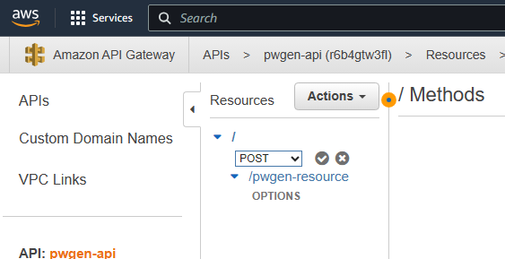 AWS Serverless API Gateway