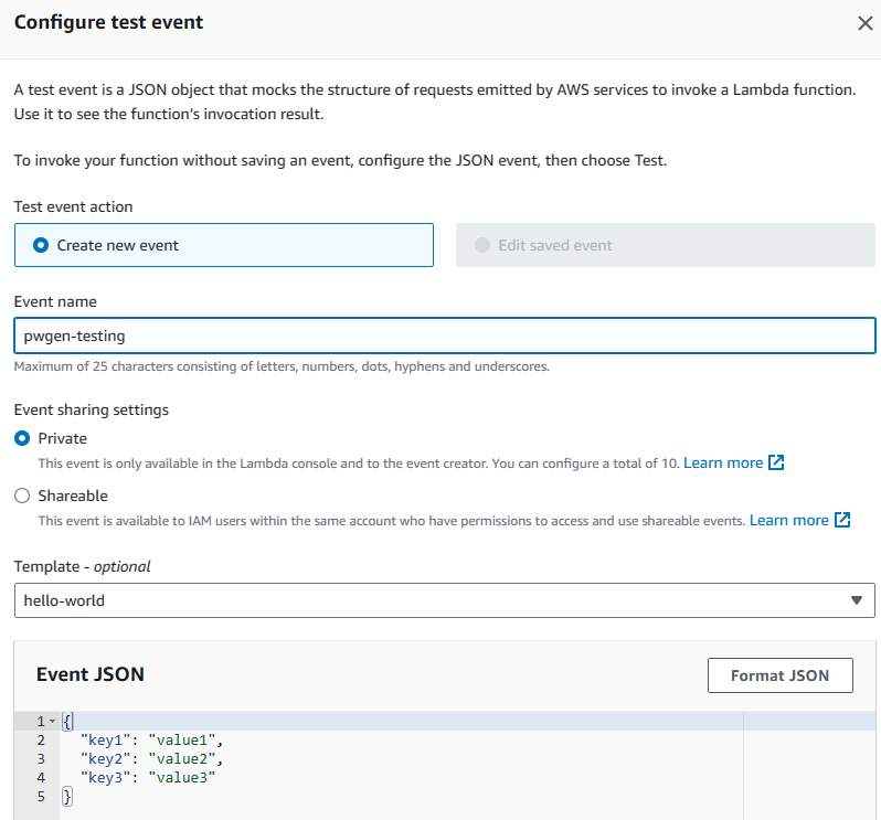 AWS Lambda Function