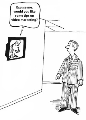 "...would you like some tips on video marketing?"