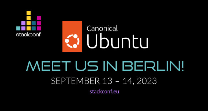 Meet the Canonical team at stackconf 2023 | Ubuntu