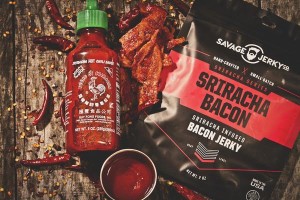 Srirach Bacon Jerky
