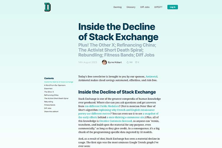 Inside the Decline of Stack Exchange