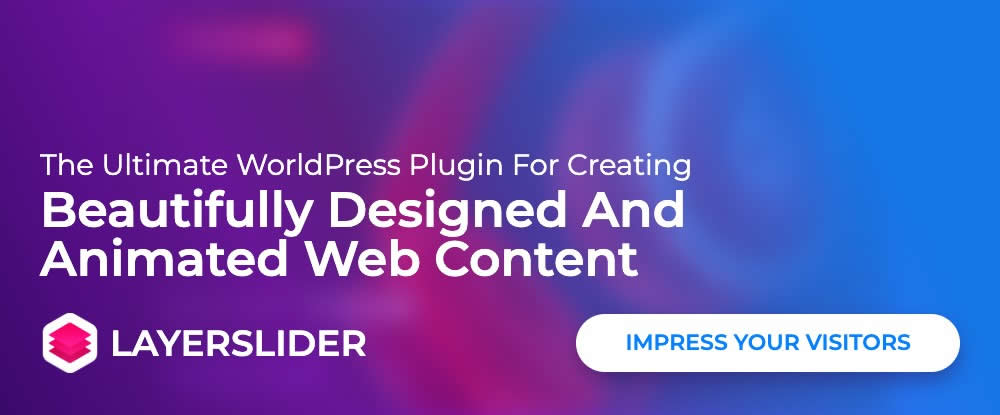 LayerSlider Best WordPress Slider Builder Plugin