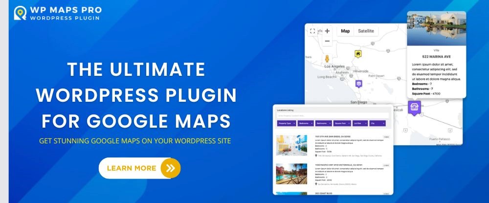 WP MAPS PRO Advanced WordPress Plugin for Google Maps