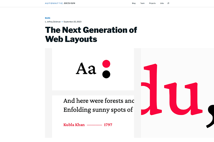 The Next Generation of Web Layouts