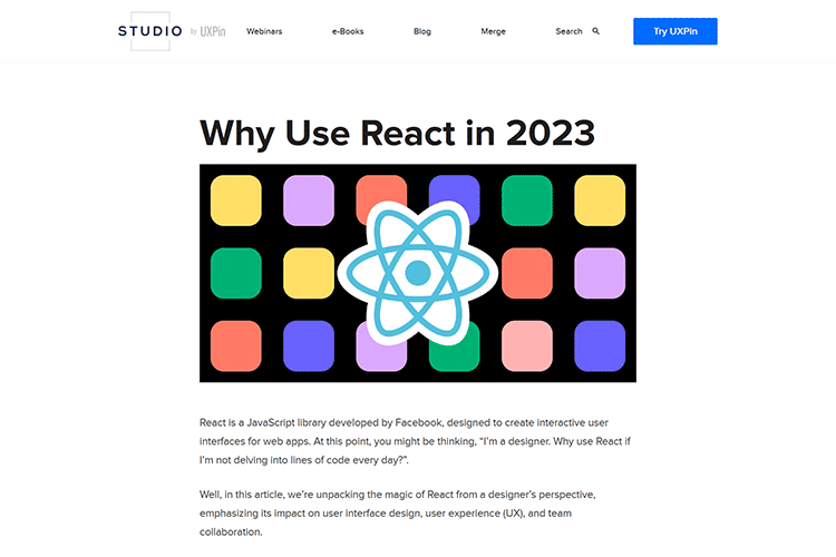 Why Use React in 2023