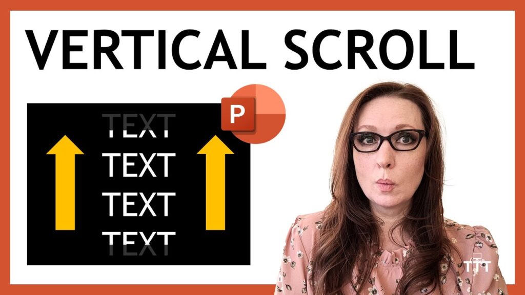 How To Create Vertically Scrolling Text In PowerPoint, Like Movie ...