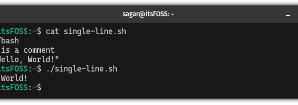 How to Add Comments in Bash Scripts