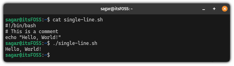 How to Add Comments in Bash Scripts