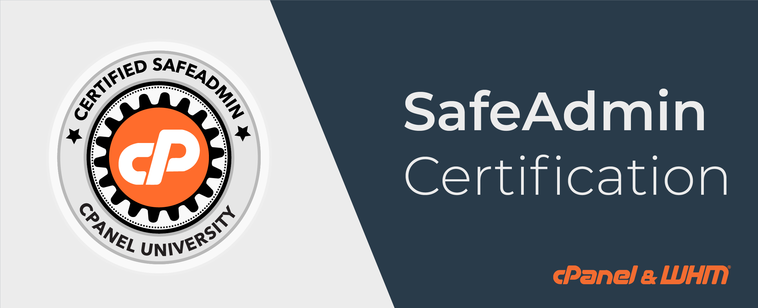 SafeAdmin Certification and You | cPanel Blog