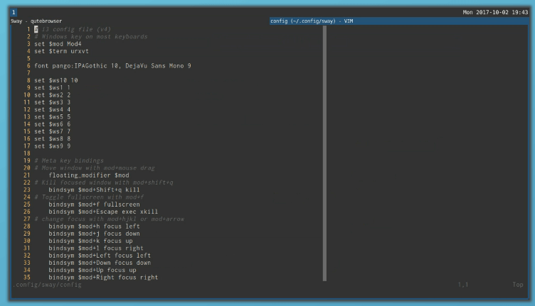 Sway - Tiling Wayland Window Manager for Linux