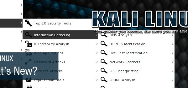 What's New in Kali Linux? | Kali Linux Blog